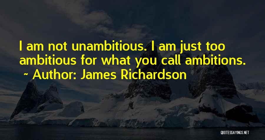 James Richardson Quotes 1928871