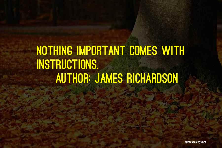 James Richardson Quotes 830765