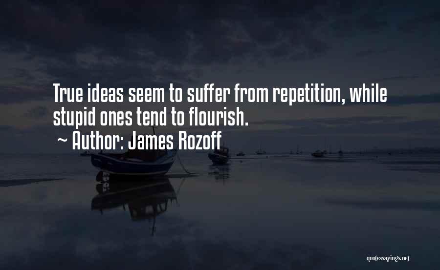 James Rozoff Quotes 519509