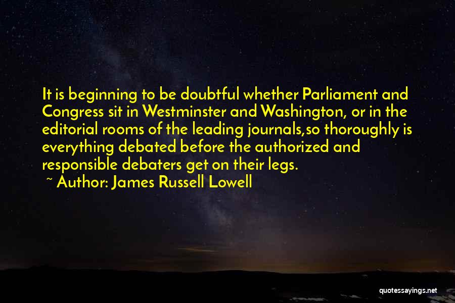 James Russell Lowell Quotes 1732294