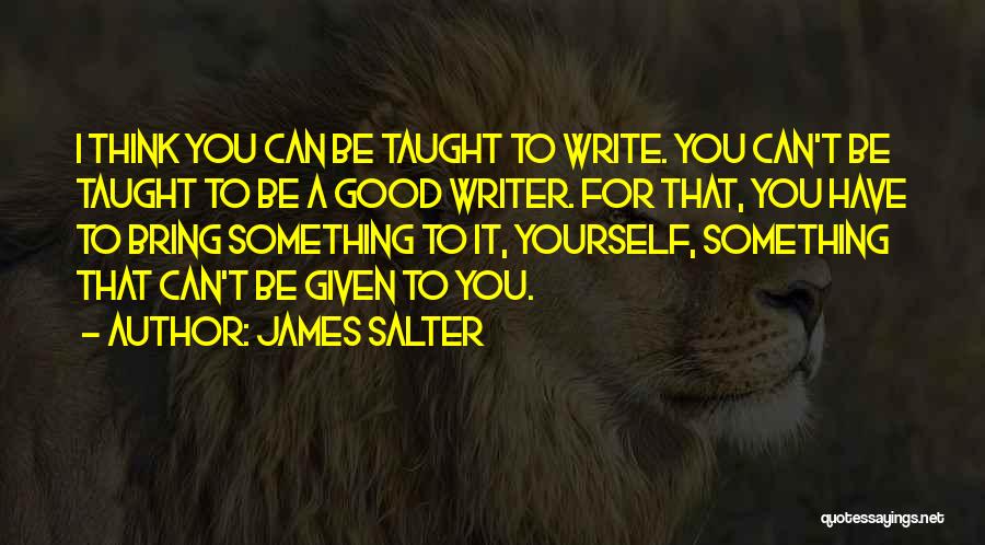 James Salter Quotes 500641