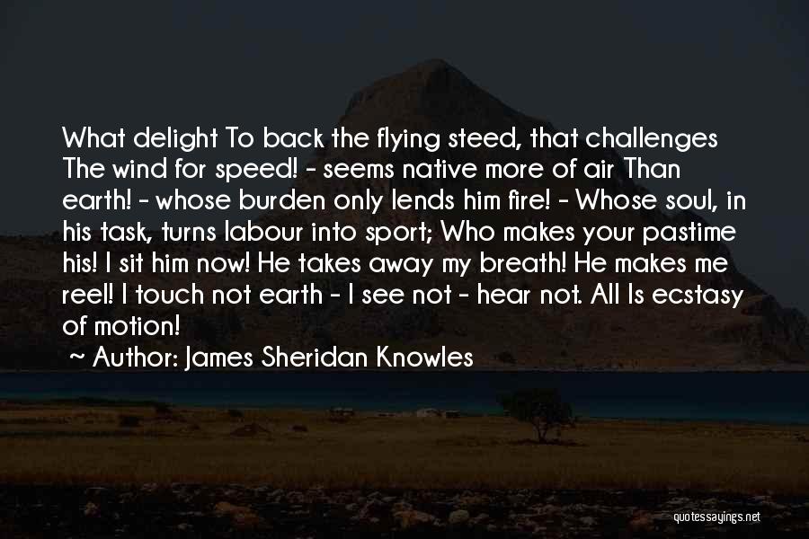 James Sheridan Knowles Quotes 1290132