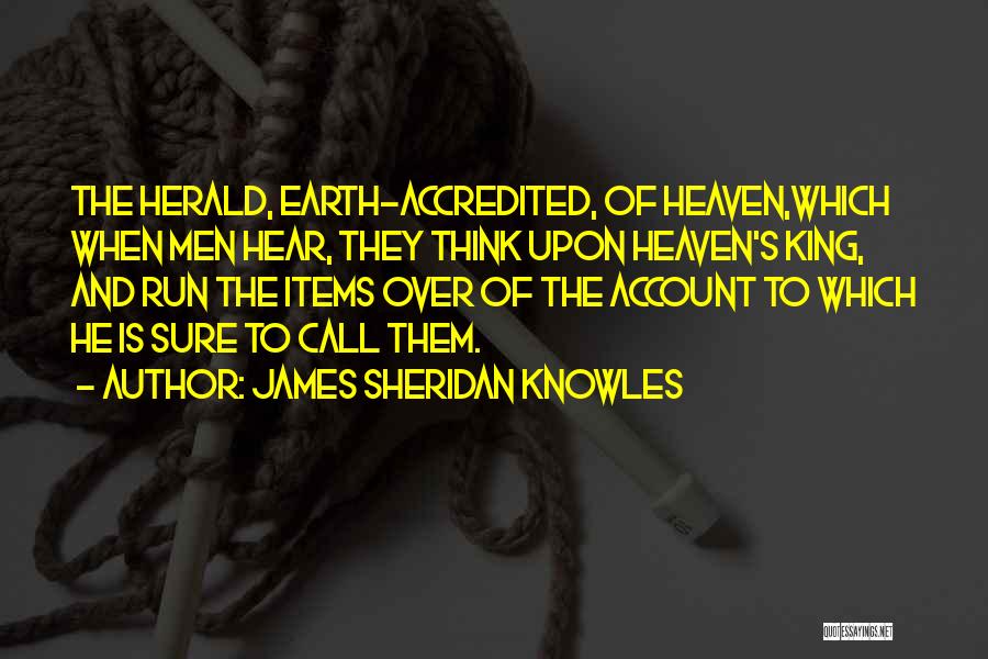 James Sheridan Knowles Quotes 194143