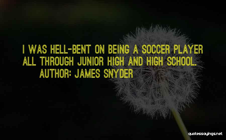 James Snyder Quotes 2013827
