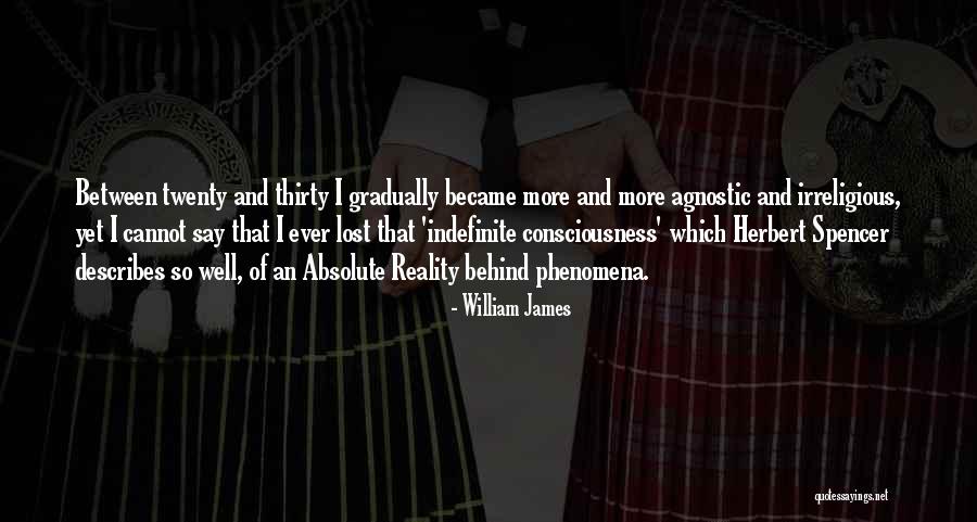 James Spencer Quotes By William James James Spencer Quotes By William James