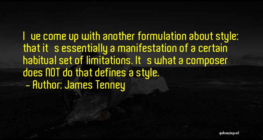 James Tenney Quotes 269116