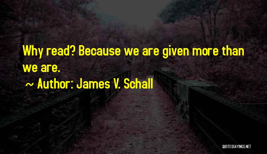 James V. Schall Quotes 1546607