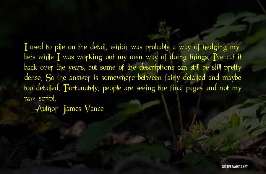 James Vance Quotes 2132588