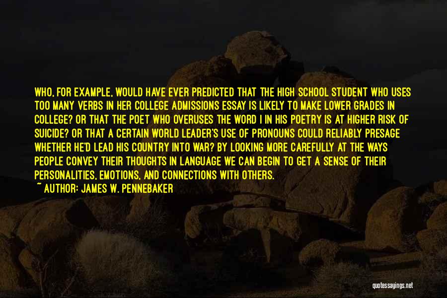 James W. Pennebaker Quotes 1018433