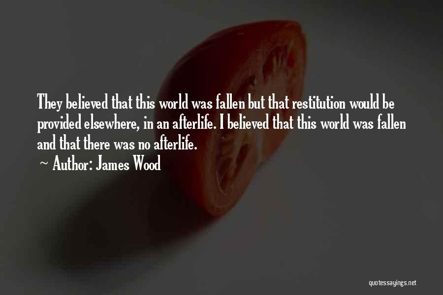 James Wood Quotes 1954380