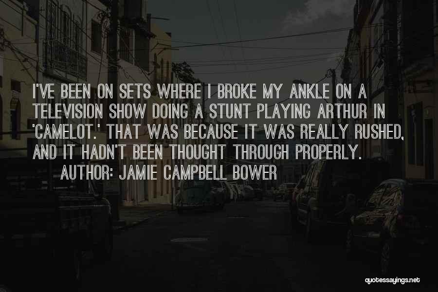 Jamie Bower Quotes By Jamie Campbell Bower