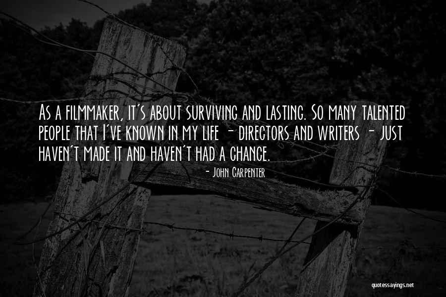 Jamille Bigio Quotes By John Carpenter Jamille Bigio Quotes By John Carpenter