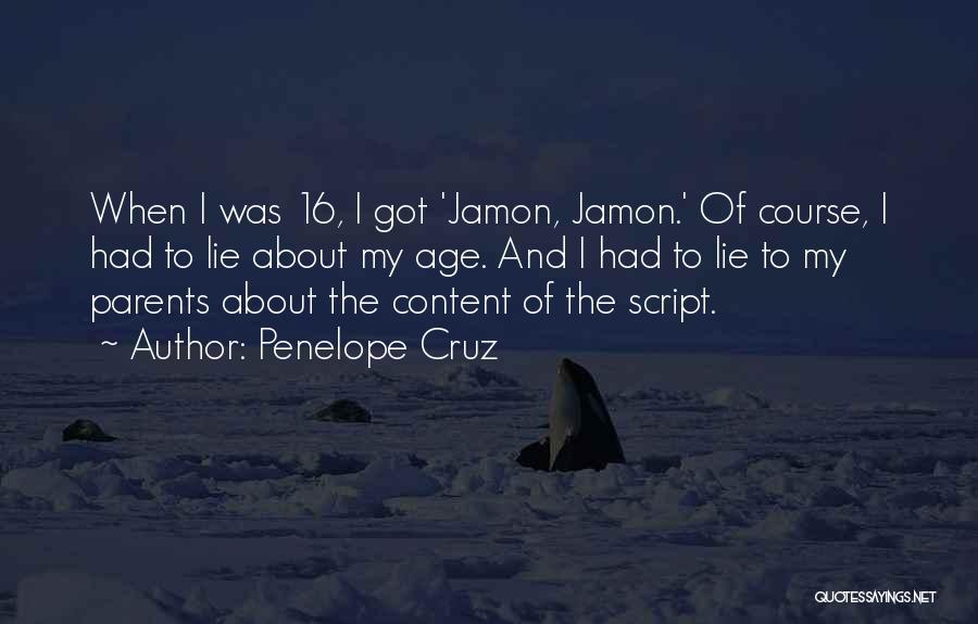 Jamon Jamon Quotes By Penelope Cruz