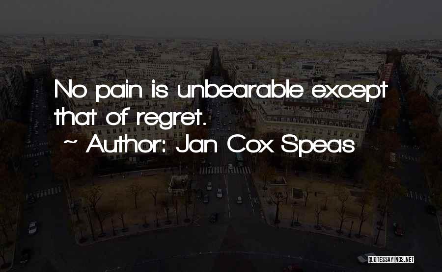 Jan Cox Speas Quotes 155697