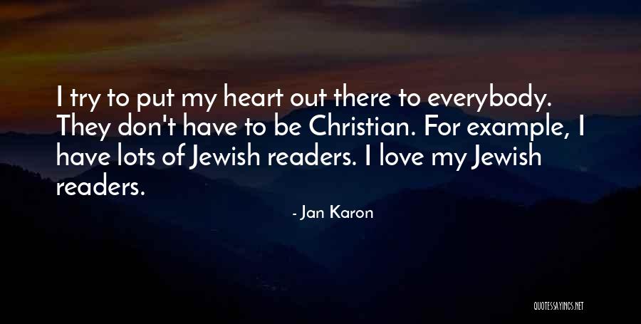 Jan Karon Quotes 1112787 Jan Karon Quotes 1112787