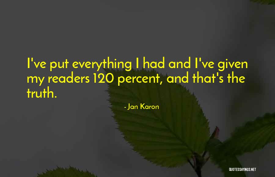 Jan Karon Quotes 825190