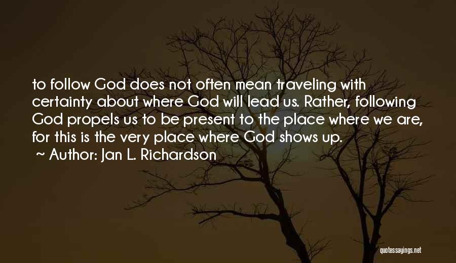 Jan L. Richardson Quotes 806266