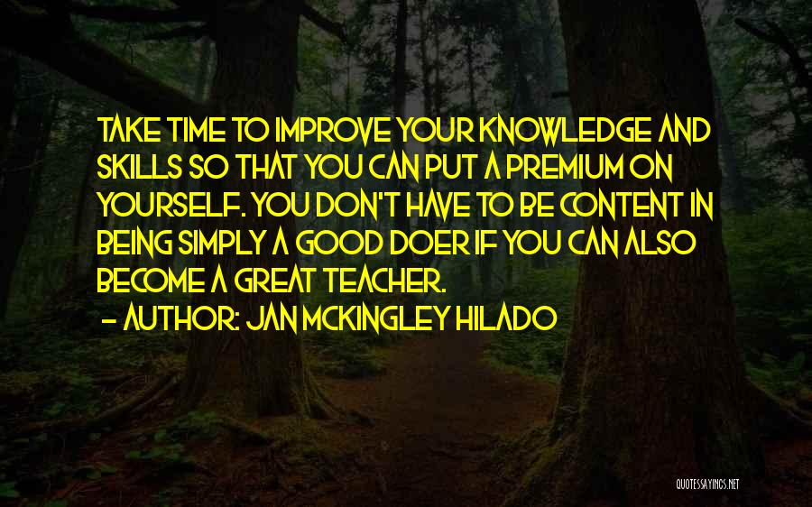 Jan Mckingley Hilado Quotes 1163527