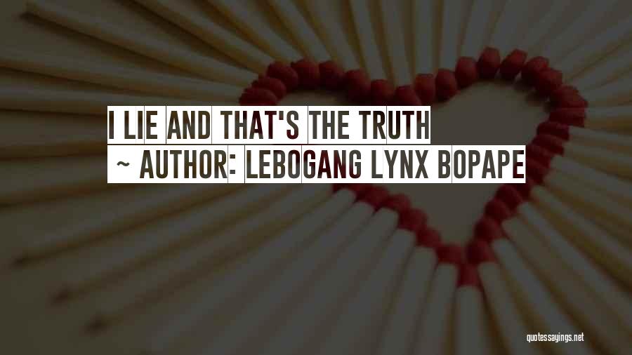 Jandrain Fanny Quotes By Lebogang Lynx Bopape