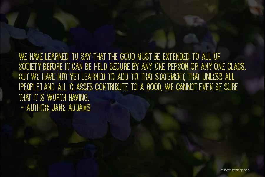 Jane Addams Quotes 724466