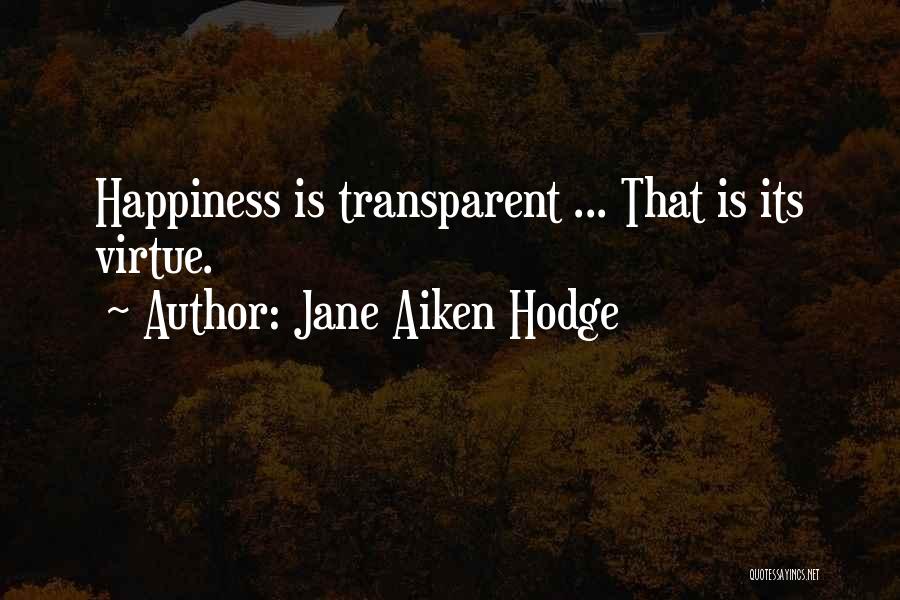 Jane Aiken Hodge Quotes 1548990