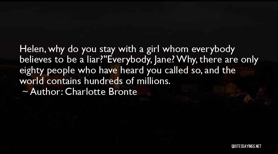 Jane And Helen Quotes By Charlotte Bronte