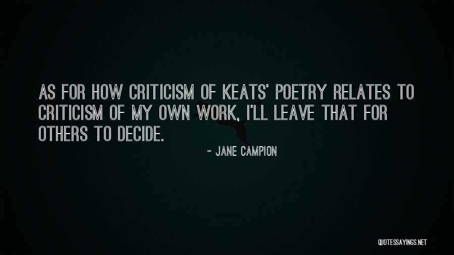 Jane Campion Quotes 544647 Jane Campion Quotes 544647