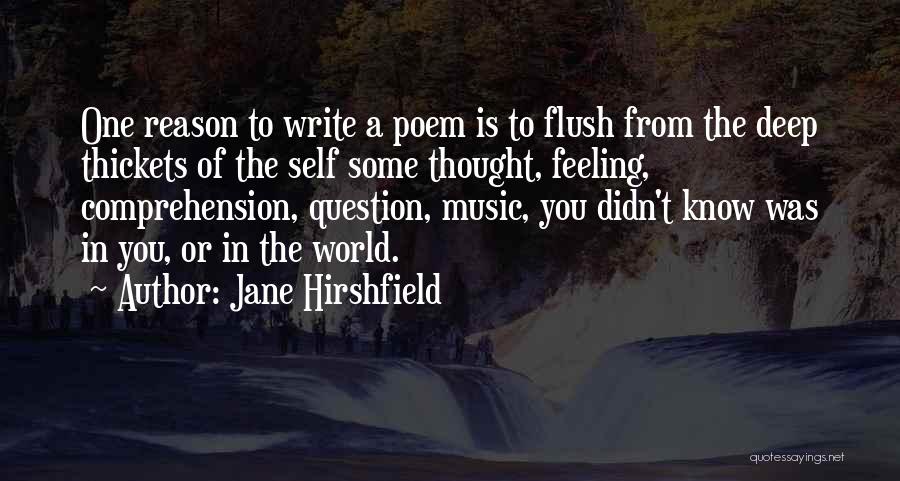 Jane Hirshfield Quotes 810389