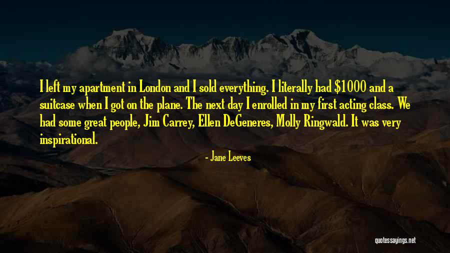 Jane Leeves Quotes 128926