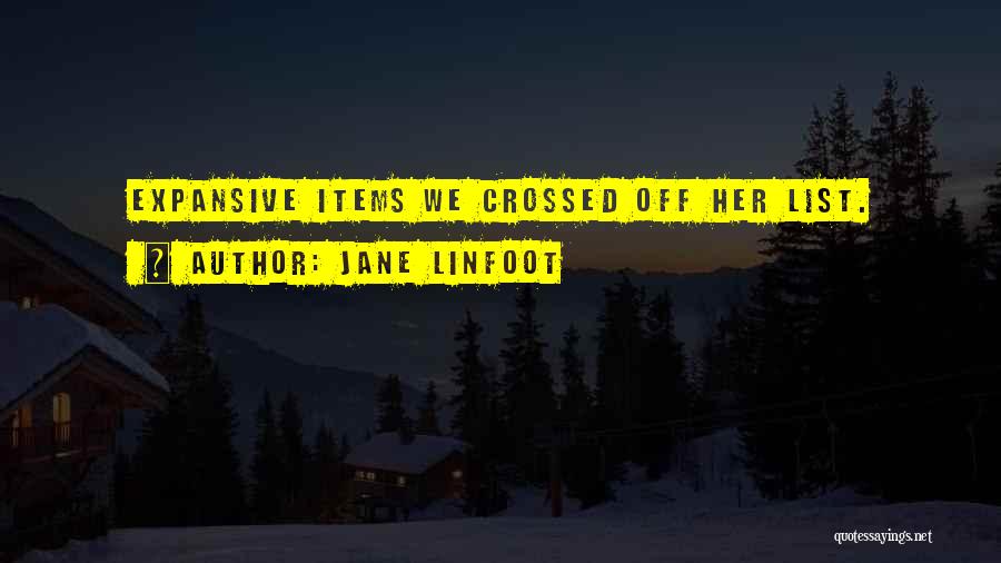 Jane Linfoot Quotes 862009