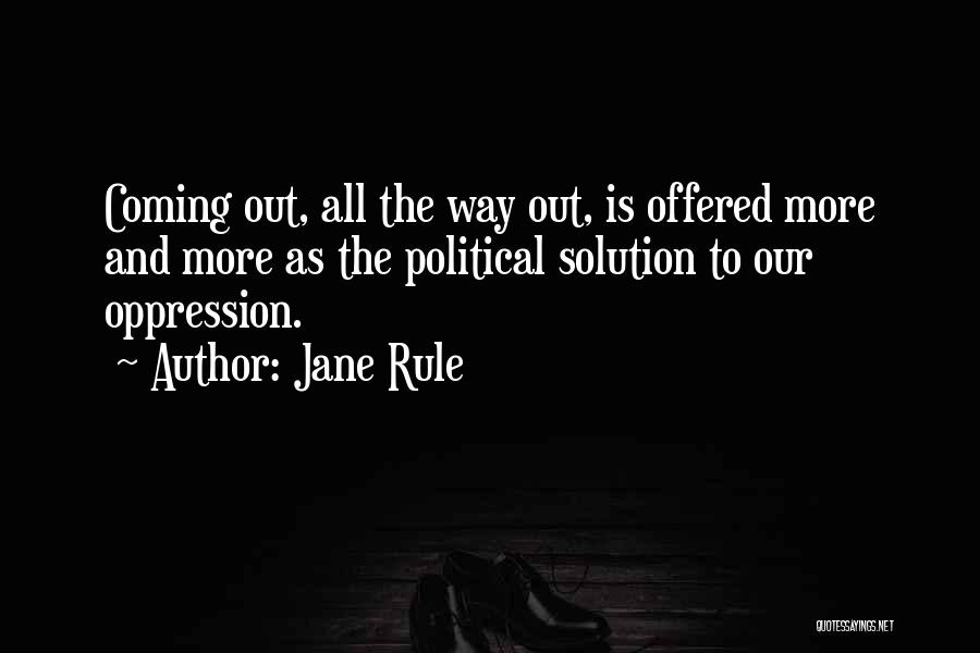Jane Rule Quotes 1888213