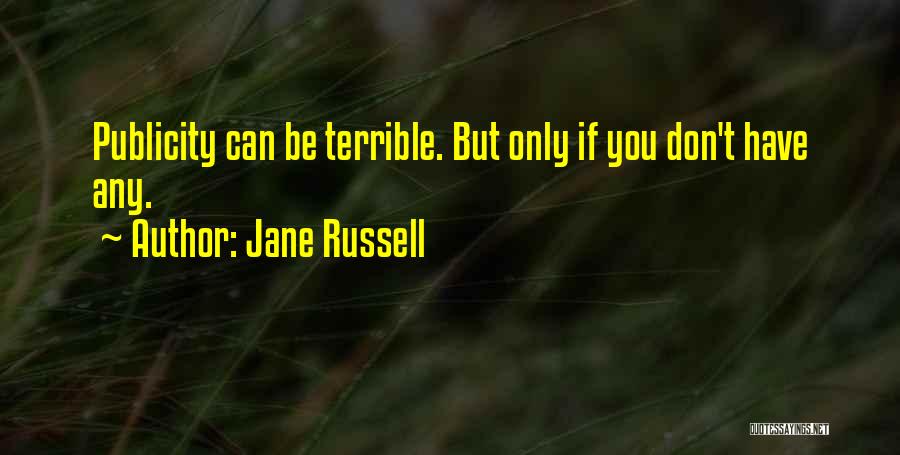 Jane Russell Quotes 879115