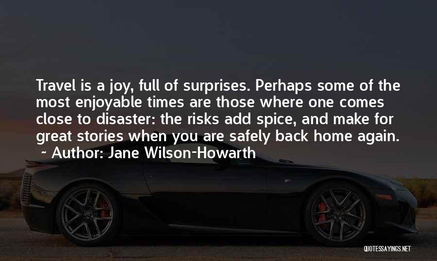 Jane Wilson-Howarth Quotes 185407