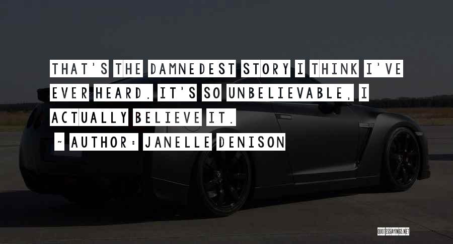 Janelle Denison Quotes 678423