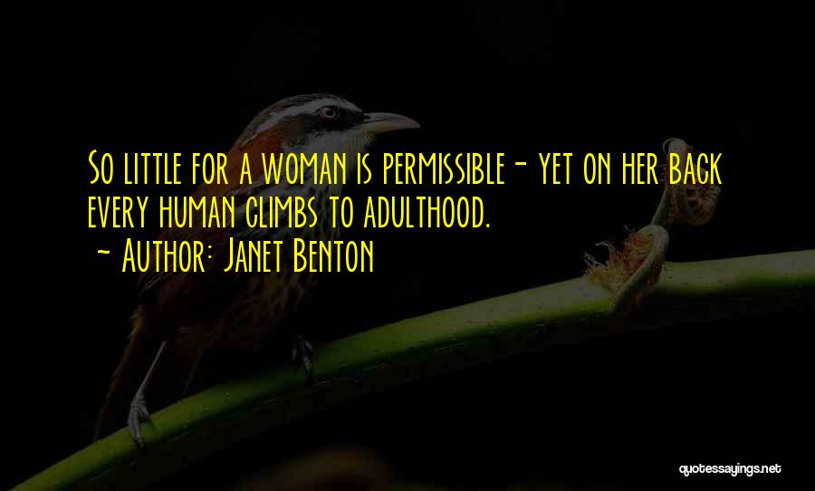 Janet Benton Quotes 305875