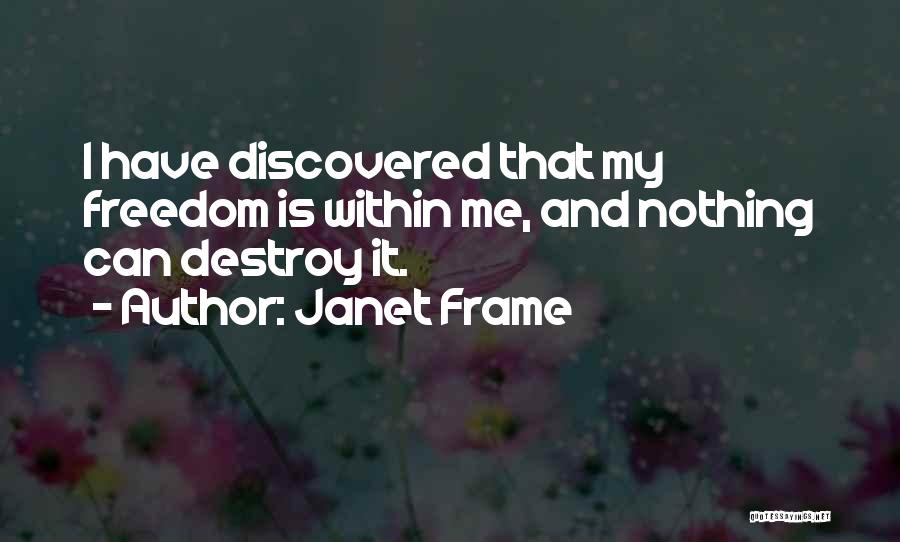 Janet Frame Quotes 1006805
