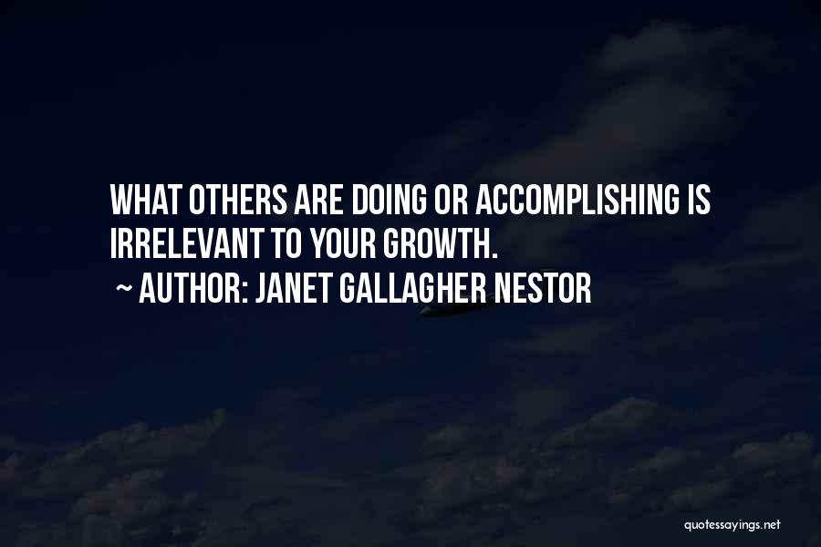 Janet Gallagher Nestor Quotes 1415919