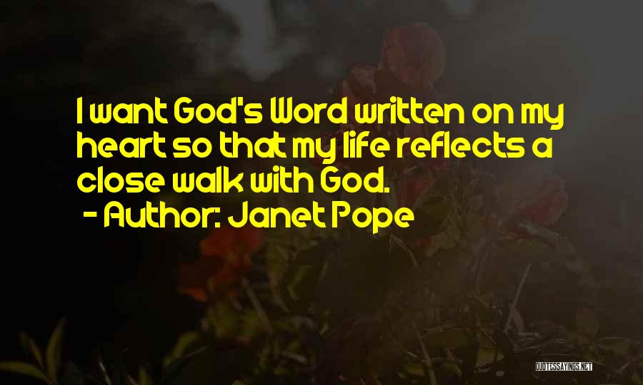 Janet Pope Quotes 995333