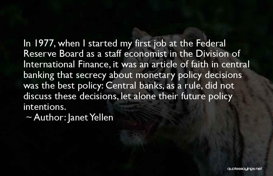 Janet Yellen Quotes 717210