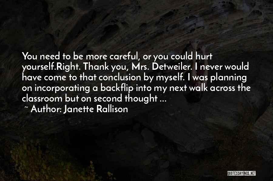 Janette Rallison Quotes 1105592