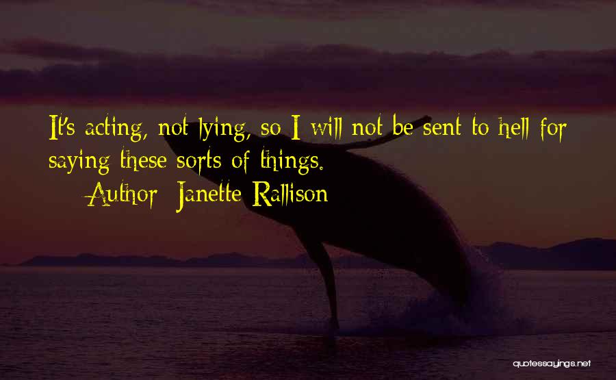 Janette Rallison Quotes 204323