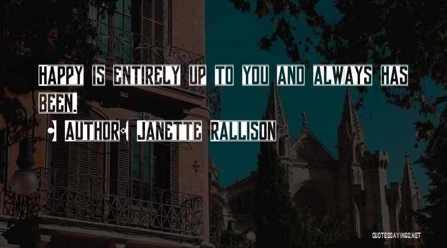 Janette Rallison Quotes 698806