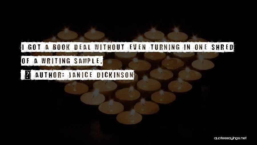 Janice Dickinson Quotes 1410198