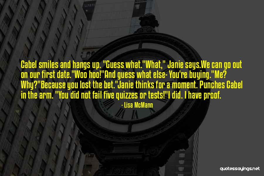 Janie Quotes By Lisa McMann Janie Quotes By Lisa McMann