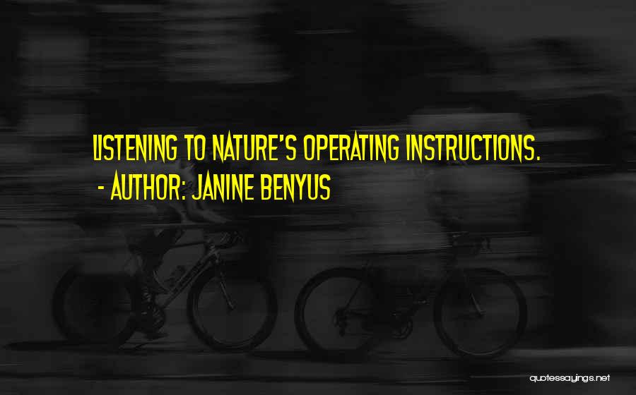 Janine Benyus Quotes 1221859