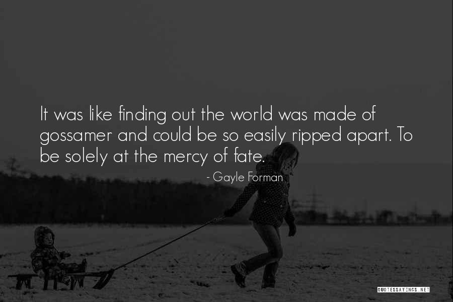 Janiss Garza Quotes By Gayle Forman Janiss Garza Quotes By Gayle Forman