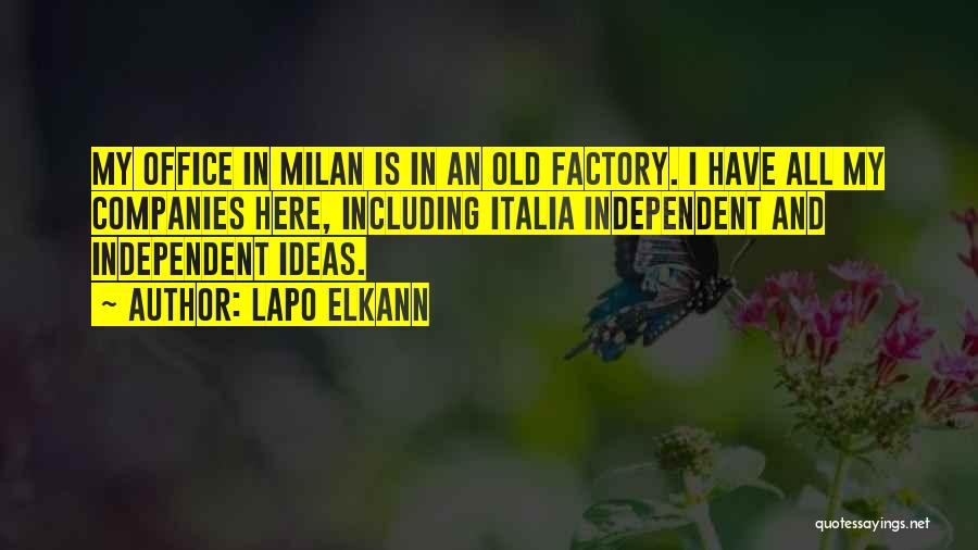 Janiszewski Eva Quotes By Lapo Elkann