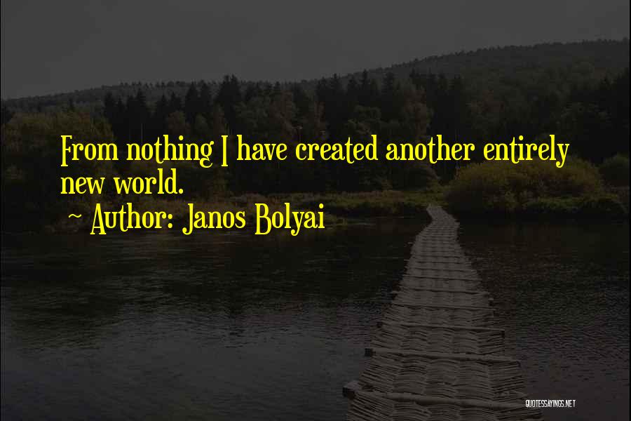 Janos Bolyai Quotes 1663795