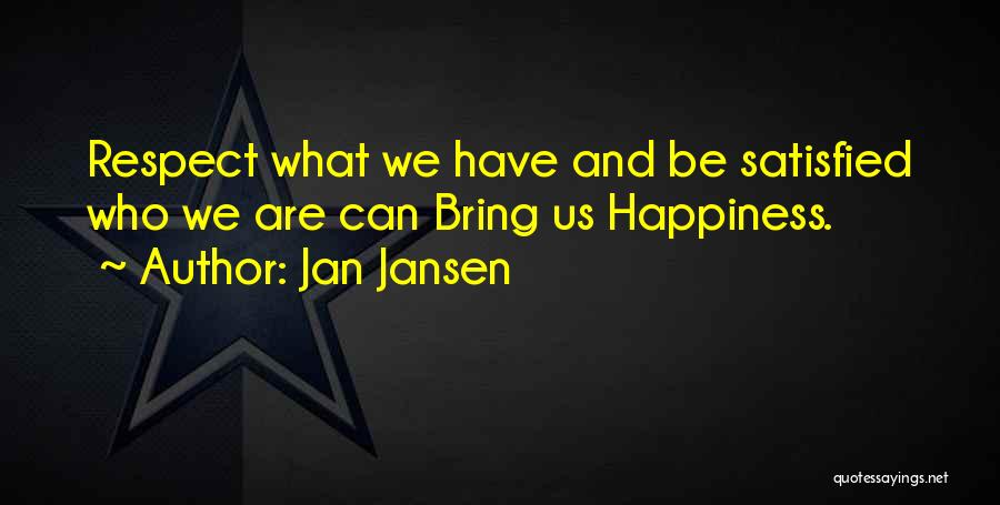 Jansen Quotes By Jan Jansen