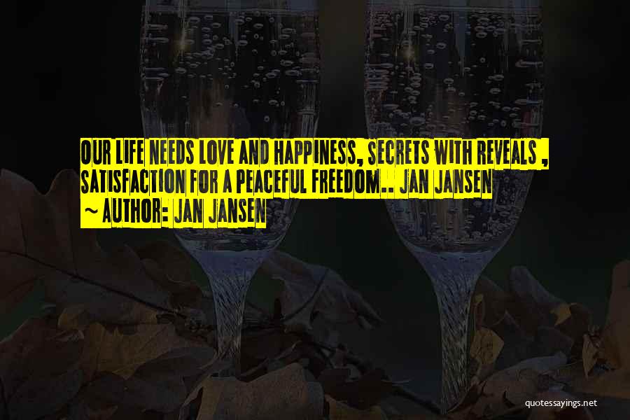 Jansen Quotes By Jan Jansen